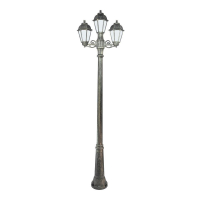 K22.157.S21.BYF1R Уличный фонарь Fumagalli Ricu Bisso/Saba 2+1