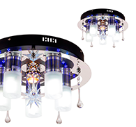 Потолочная люстра с пультом с LED подсветкой Escada 167/5+1PL