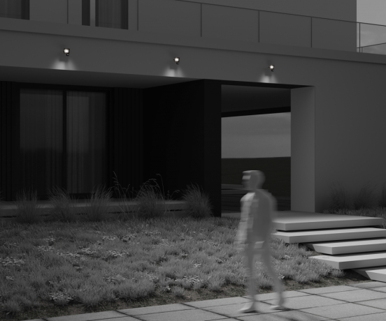 Настенно-потолочный прожектор Maytoni Outdoor Flood FL001-L10B4KSR