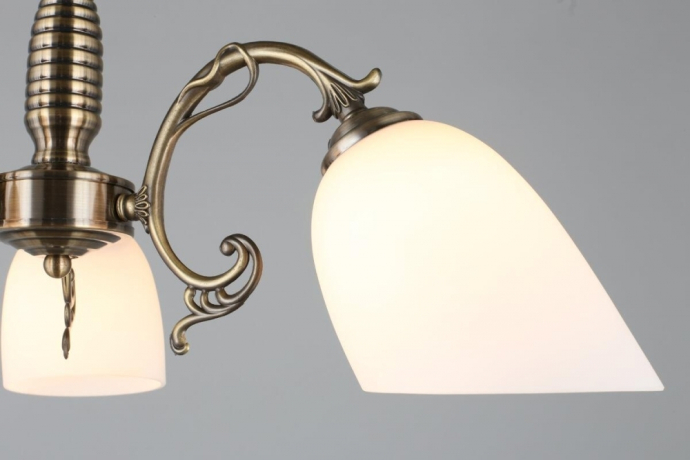 Люстра подвесная с лампочками Omnilux OML-56407-03+Lamps 