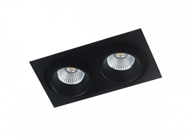 Встраиваемый светодиодный светильник (блок питания в комплекте) Donolux Periscope DL20151SQ15W2B 