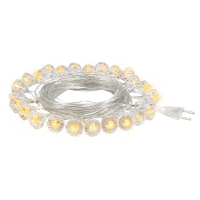 Нарушена упаковка! <295891> 5м. Электрогирлянда ''Бриллианты'' 25LED (теплый) IP20 Vegas 55083