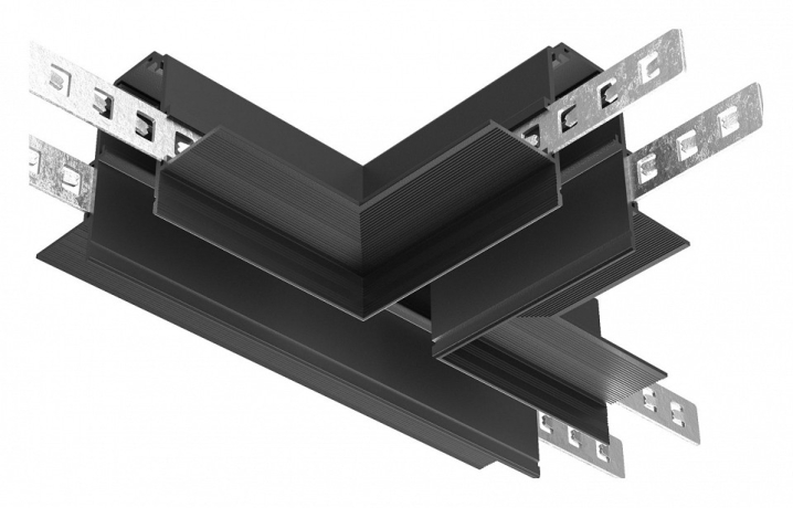 Соединитель T-образный для треков встраиваемых Maytoni Technical Accessories for tracks Exility TRA034CT-42.12B 