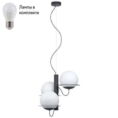 Подвесная люстра с лампочками Eglo 98364+Lamps 
