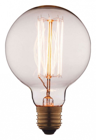 Лампа накаливания Loft it Edison Bulb E27 40Вт 3000K G9540 