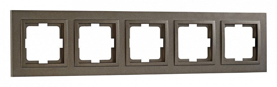 Рамка на 5 постов Mono Electric Style Aluminium 107-810000-164 