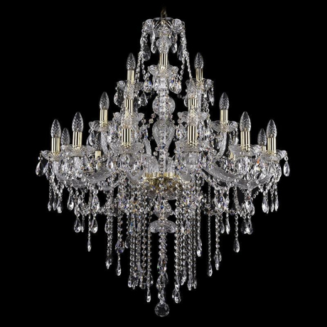 1415/12+6+3/300/G Подвесная люстра Bohemia Ivele 