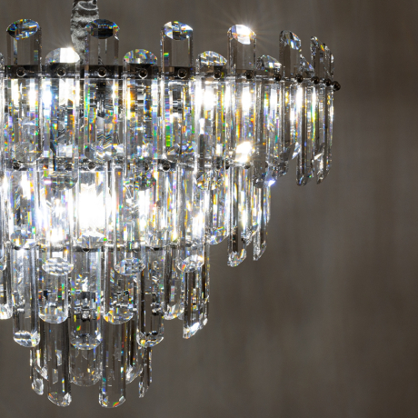 Люстра подвесная с лампочками DIVINARE 3511/02 LM-8+Lamps 