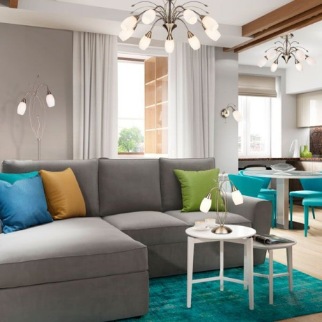 30280/1 античная бронза античная бронза Бра со стеклянным плафоном Eurosvet Ginevra 