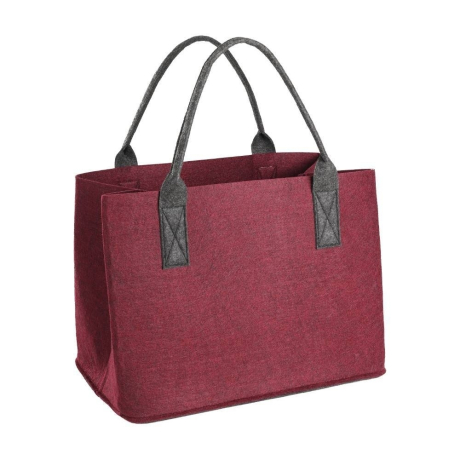 426567 Сумка женская TOMISATO, L400, B260, H300, 100 % полиэстер, бордовый, темно-серый Eglo 