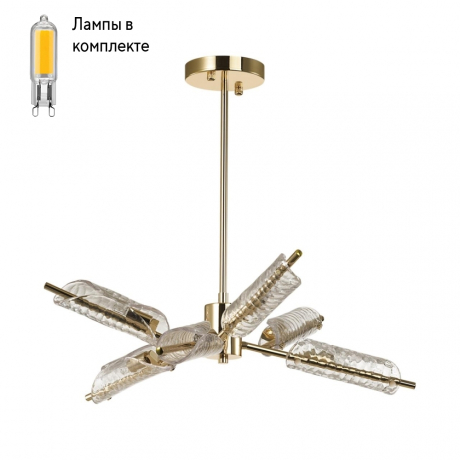 Люстра с Led лампочками в комплекте LUMION 6537/6C+Lamps