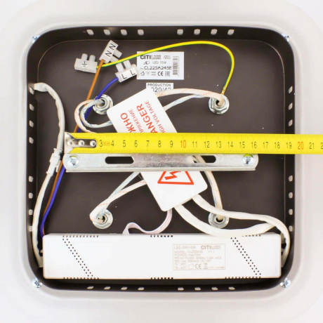 Потолочная светодиодная люстра с голосовым управлением Citilux Паркер Смарт CL225A245E 