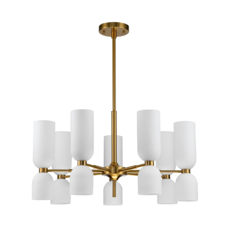 Люстра с лампочками, подвесная, комплект от Lustrof. №286110-617123 