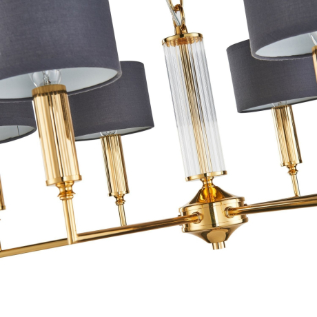 Люстра с лампочками, подвесная, комплект от Lustrof. №178917-617205 