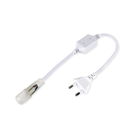 Сетевой шнур для круглого неоновой ленты 2835, 780W, 220V, IP20 Elektrostandard 16 мм Сетевой шнур для неона 220V 2835 круглого 16мм (SSH- 6) (a043628) 