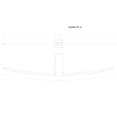 Подсветка для зеркала Divinare Trieste 2028/06 AP-10 