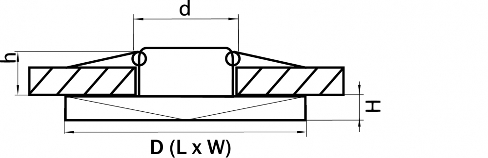 Встраиваемый точечный светильник Lightstar Miriade 011006 