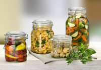 Нарушена упаковка.  <165196> Герметичная банка для хранения с бугельной крышкой Fido Bormioli Rocco 750 мл  (149280M04121197 ) Б0039811