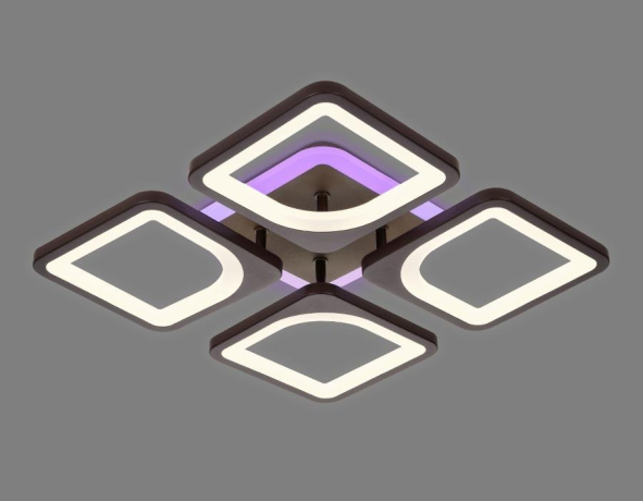 Потолочная светодиодная люстра с пультом д/у Ambrella light Original FA442 