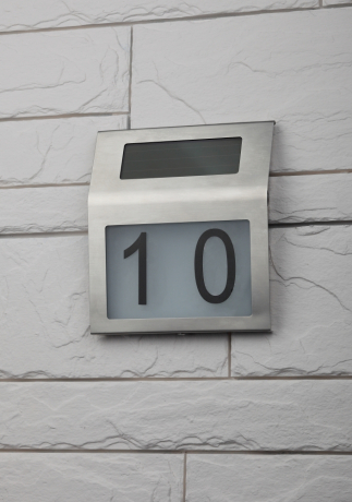 Номер дома с подсветкой, на солнечной батарее, Эра ERAFS048-09 (Б0044249)