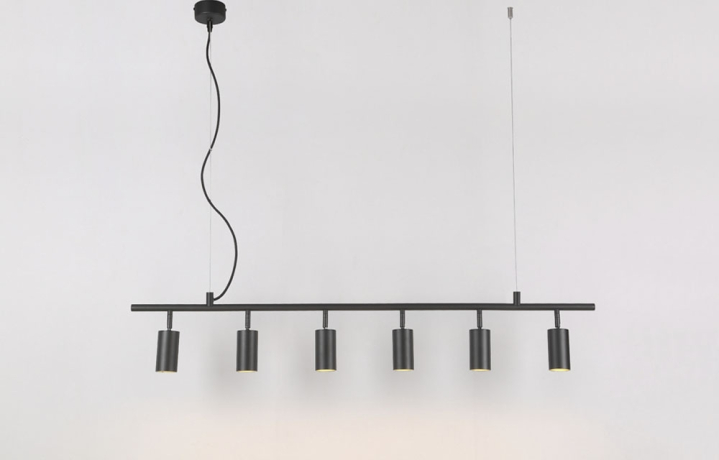 Светильник потолочный Crystal Lux RIVO SP6 L1200 BL 