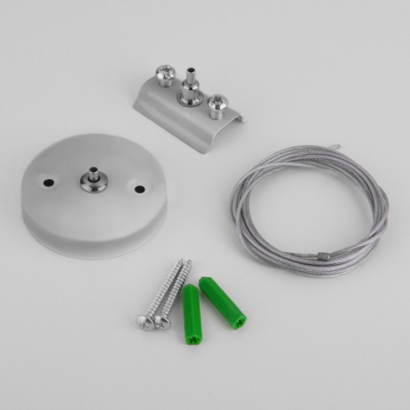 Комплект подвесной для однофазного трека 2м. Elektrostandard TRF-1-200-CH