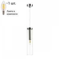Подвесной светильник с лампочкой Odeon Light Klum 4695/1+Lamps E14 Свеча