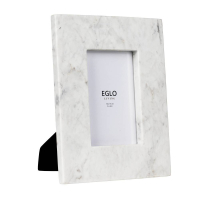 423175 Фоторамка SIAYAN L190, B30, H240 стекло, мрамор, белый Eglo