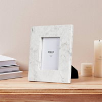 423175 Фоторамка SIAYAN L190, B30, H240 стекло, мрамор, белый Eglo