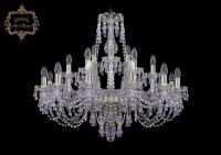 Подвесная люстра Bohemia Art Classic 11.24 11.24.12+6+3.300.Gd.V7010