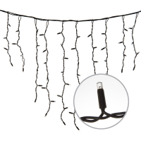 Бахрома LED синяя (3м.) с эффектом мерцания Uniel ULD-B3010-200-TBK (UL-00003932)