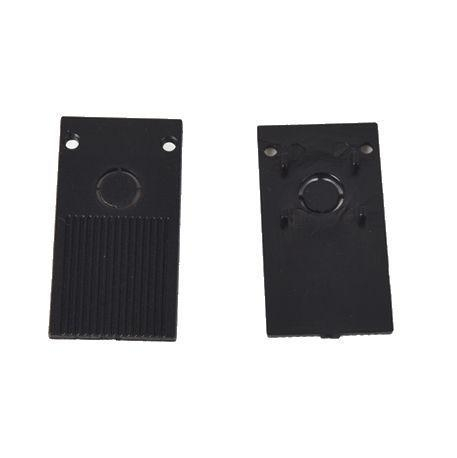 2шт. Заглушка для магнитного шинопровода Space Crystal Lux CLT 0.113 CLT 0.203 06 BL 