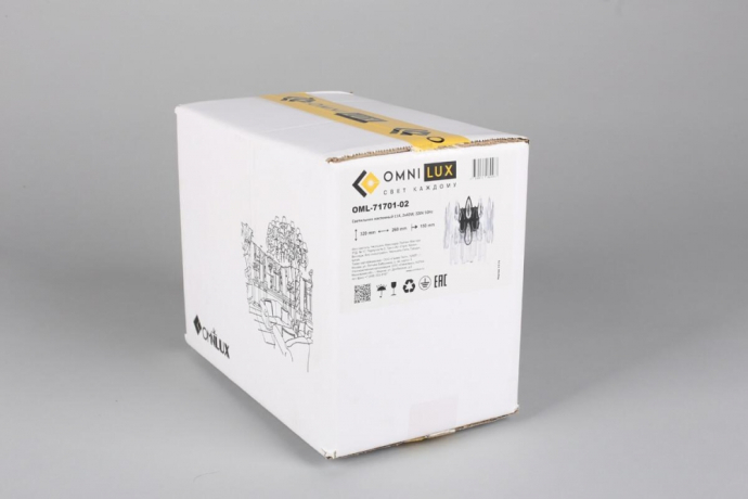 Бра с лампочками Omnilux OML-71701-02+Lamps 