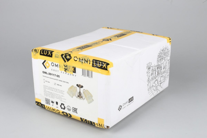 OML-29117-05 Потолочная люстра Omnilux Leonessa 