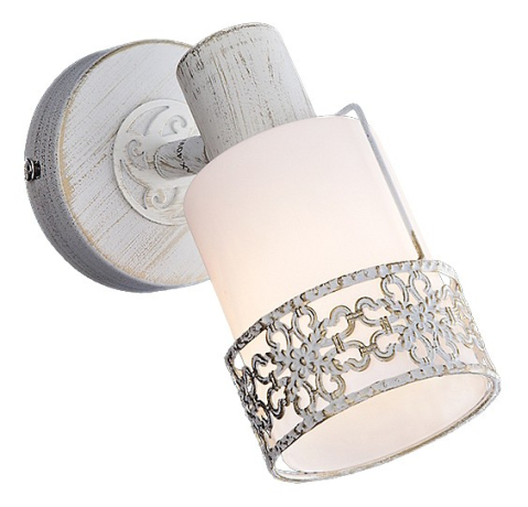 Спот Eurosvet Silvia 20025/1 белый с золотом 