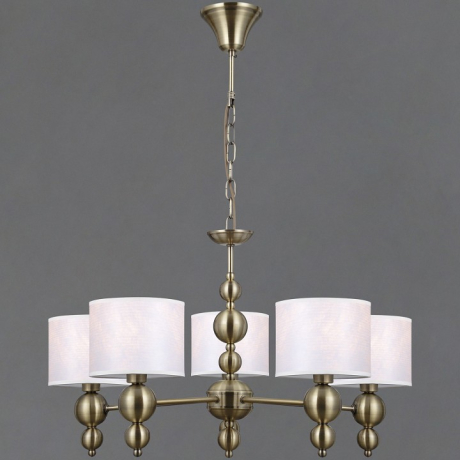 Подвесная люстра ILLUMICO IL0610 IL0610-5PSQ-25AB ELITE 