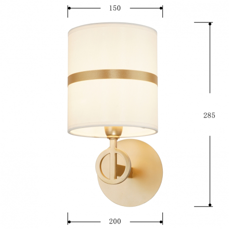 Бра Mateo Favourite 2634-1W 