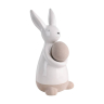 427892 Фигурка Заяц MADIORANO L70, B67, H265 фарфор, белый, бежевый Eglo 
