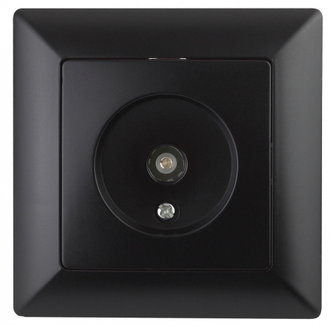 Розетка TV ЭРА Intro Solo антрацит 4-301-05 Б0043372