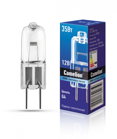 Галогенная лампа G4 35W JC Camelion JC 35W G4 (2169) 