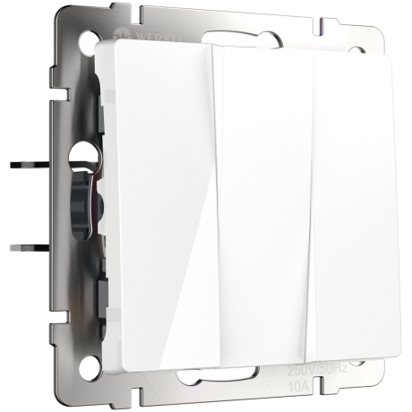 Клавиши для выключателя трехклавишного Werkel белый W1130001