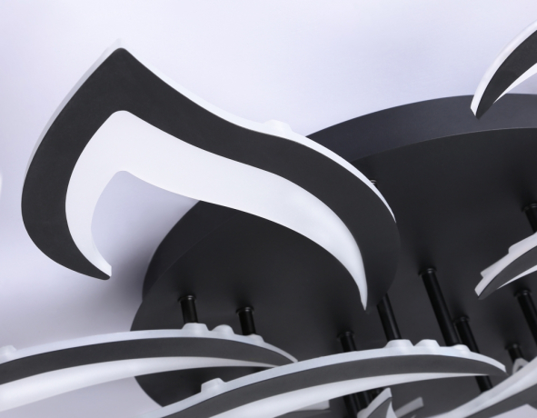 Потолочная диммируемая люстра с пульто ДУ Ambrella light ACRYLICA FA4474 