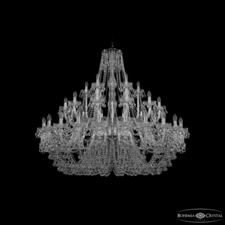 Подвесная люстра Bohemia Ivele Crystal 1409 1409/24+12+6/530 Ni 