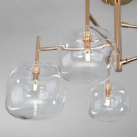 Потолочная люстра Eurosvet Jar 70128/5 золото (a056921)