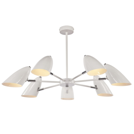 Люстра на штанге Freya Aida FR5852-CL-07-W 