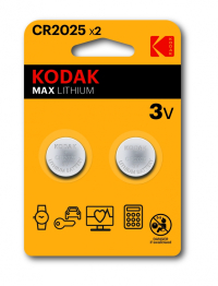 Нарушена упаковка!  <182567> Kodak CR2025-2BL (60/240/43200)