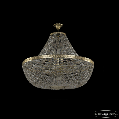 Люстра на штанге Bohemia Ivele Crystal 19051/H1/100IV G 