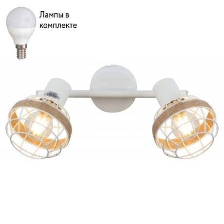 Светильник спот с Led лампочками в комплекте Rivoli Б0051975+Lamps 