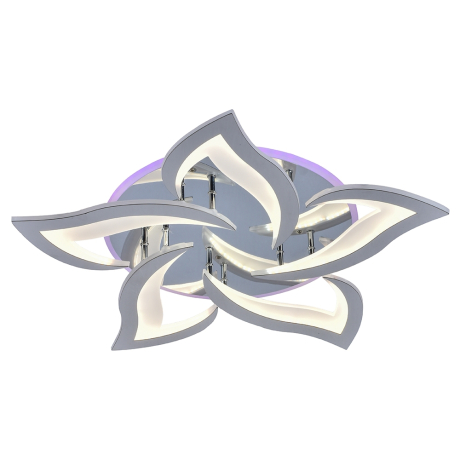 Светодиодная люстра с пультом д/у Profit Light 8028/5 CHR 