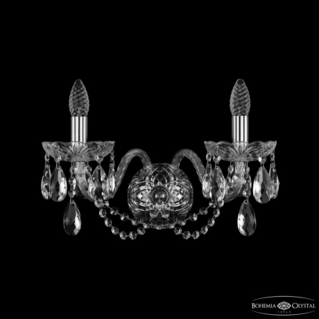 Бра Bohemia Ivele Crystal 1402 1402B/2/195/XL Ni 